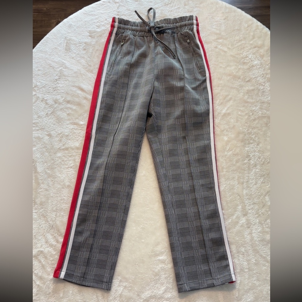 Houndstooth Ankle Pants - Picture 1 of 12